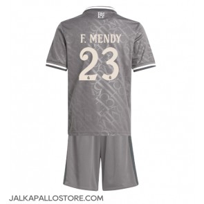 Real Madrid Ferland Mendy #23 Kolmaspaita Lapsille 2024-25 Lyhythihainen (+ shortsit)